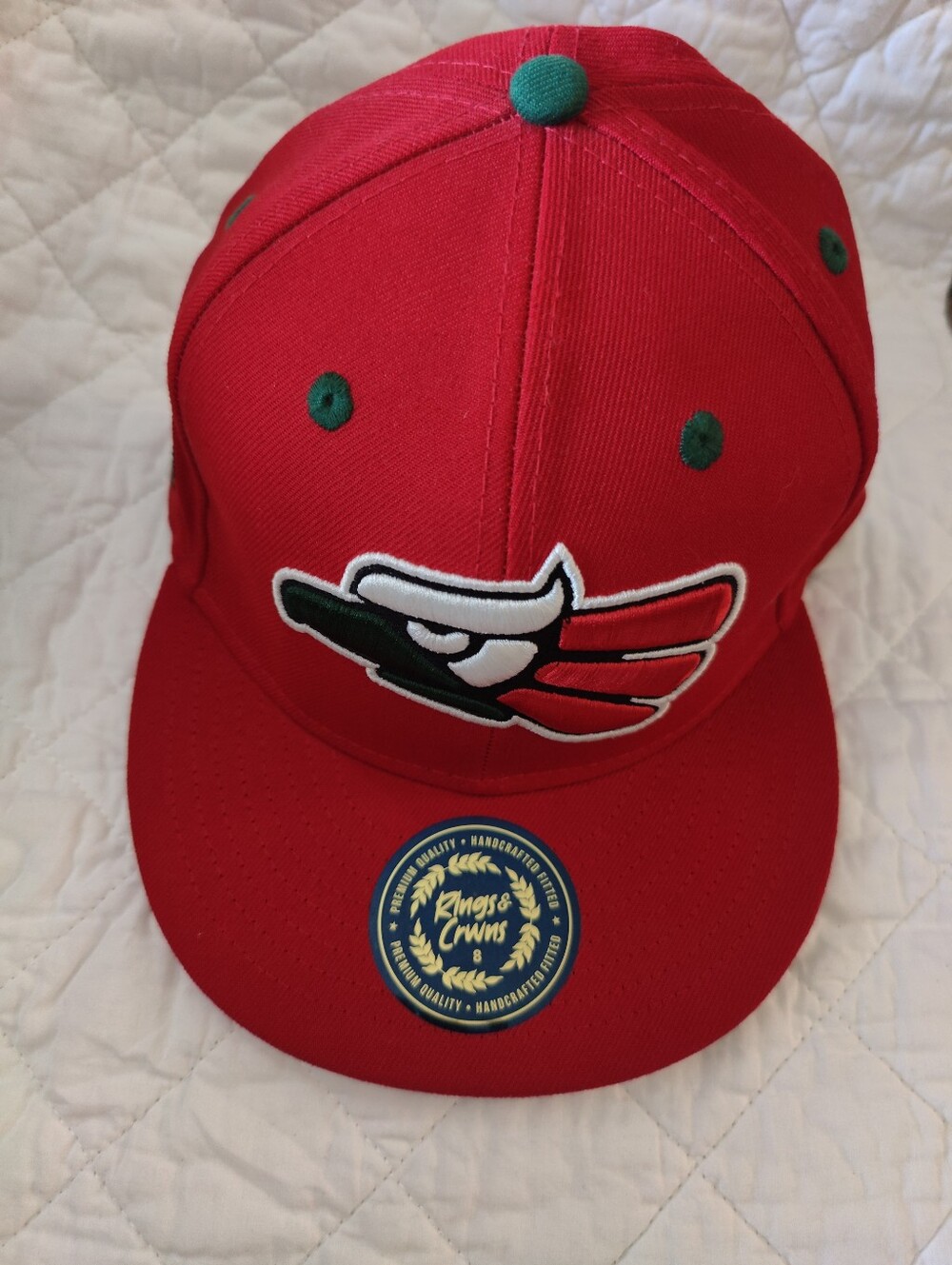 Rings & Crwns "Hecho En México" Eagle Country Pride Fitted Cap.